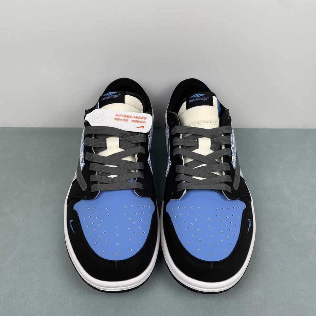 Jordan 1 Low Design-Inspired - "Travis Scott" "Balenciaga" - TS-BALENCI-061 - Sole Revival and Redemption LLC
