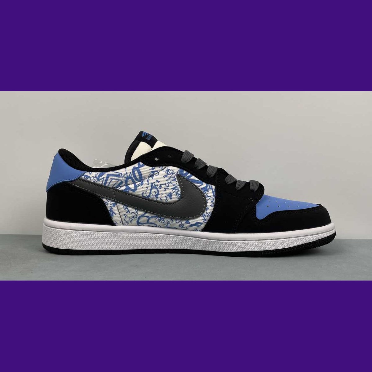 Jordan 1 Low Design-Inspired - "Travis Scott" "Balenciaga" - TS-BALENCI-061 - Sole Revival and Redemption LLC