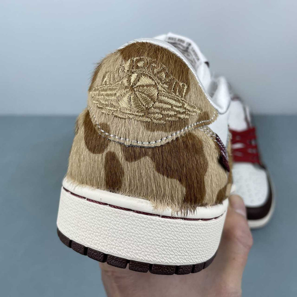 Jordan 1 Low Design‑Inspired "Travis Scott" "Year of the Horse" Custom Fantasy Build TS‑JRDNS‑050