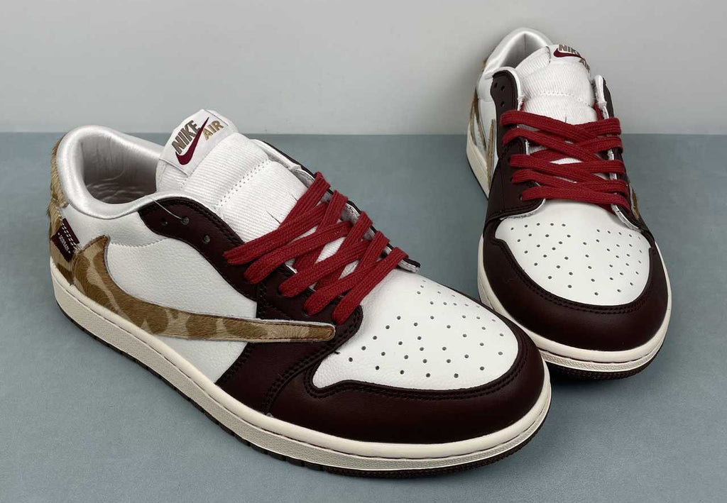 Jordan 1 Low Design‑Inspired "Travis Scott" "Year of the Horse" Custom Fantasy Build TS‑JRDNS‑050