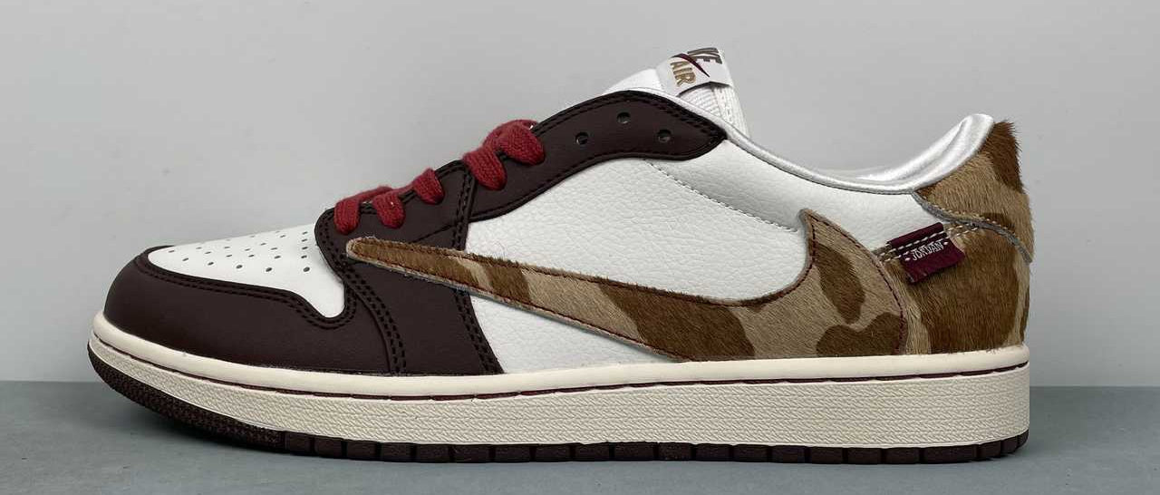 Jordan 1 Low Design‑Inspired "Travis Scott" "Year of the Horse" Custom Fantasy Build TS‑JRDNS‑050