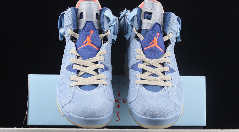 Jordan 6 - Design-Inspired "Cactus Jack Frosts" Custom Fantasy Build TS-JRDNS-048