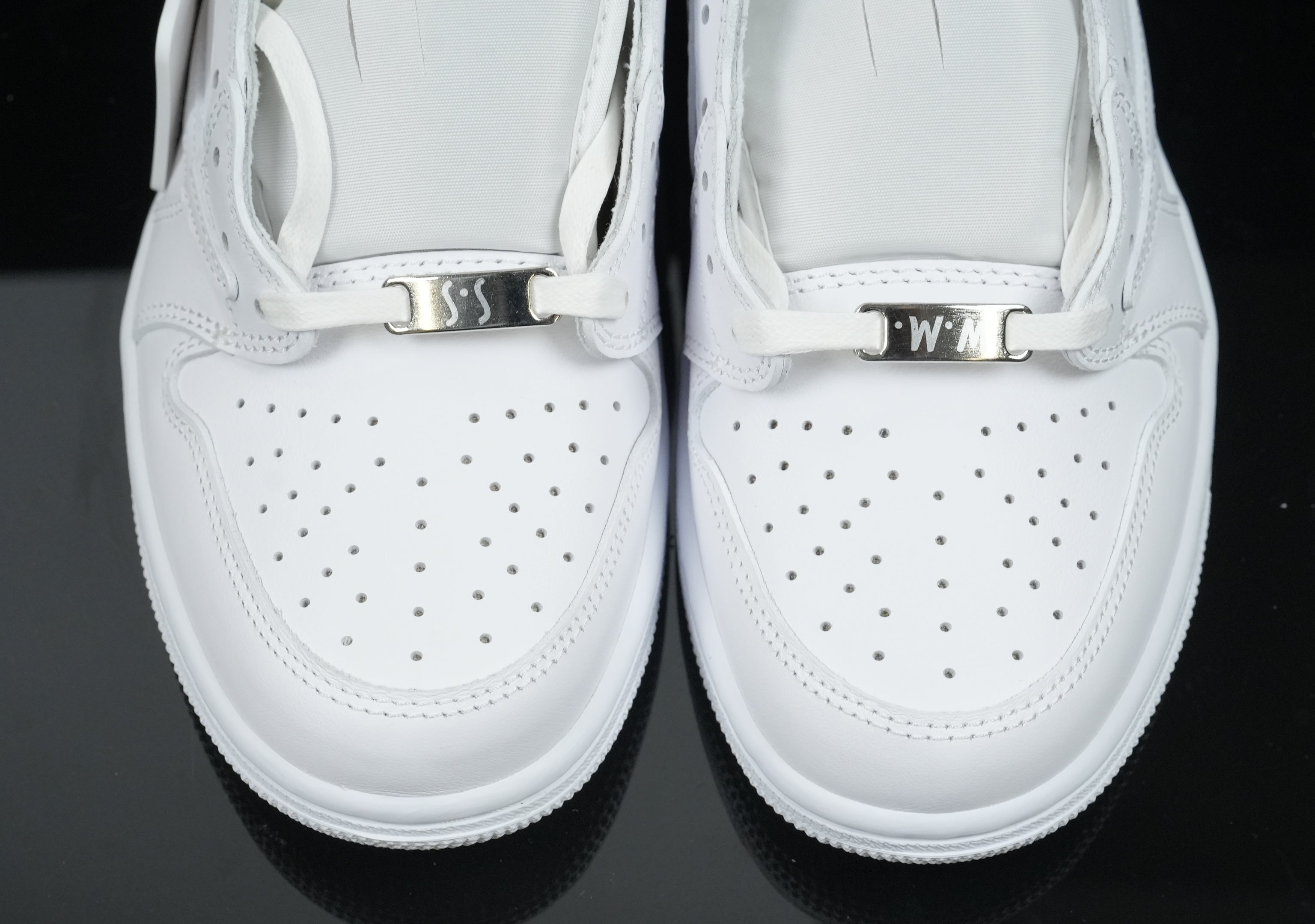 Jordan 1 Low Design‑Inspired “White Party 2024” — Fantasy Build — TS‑JRDNS‑045
