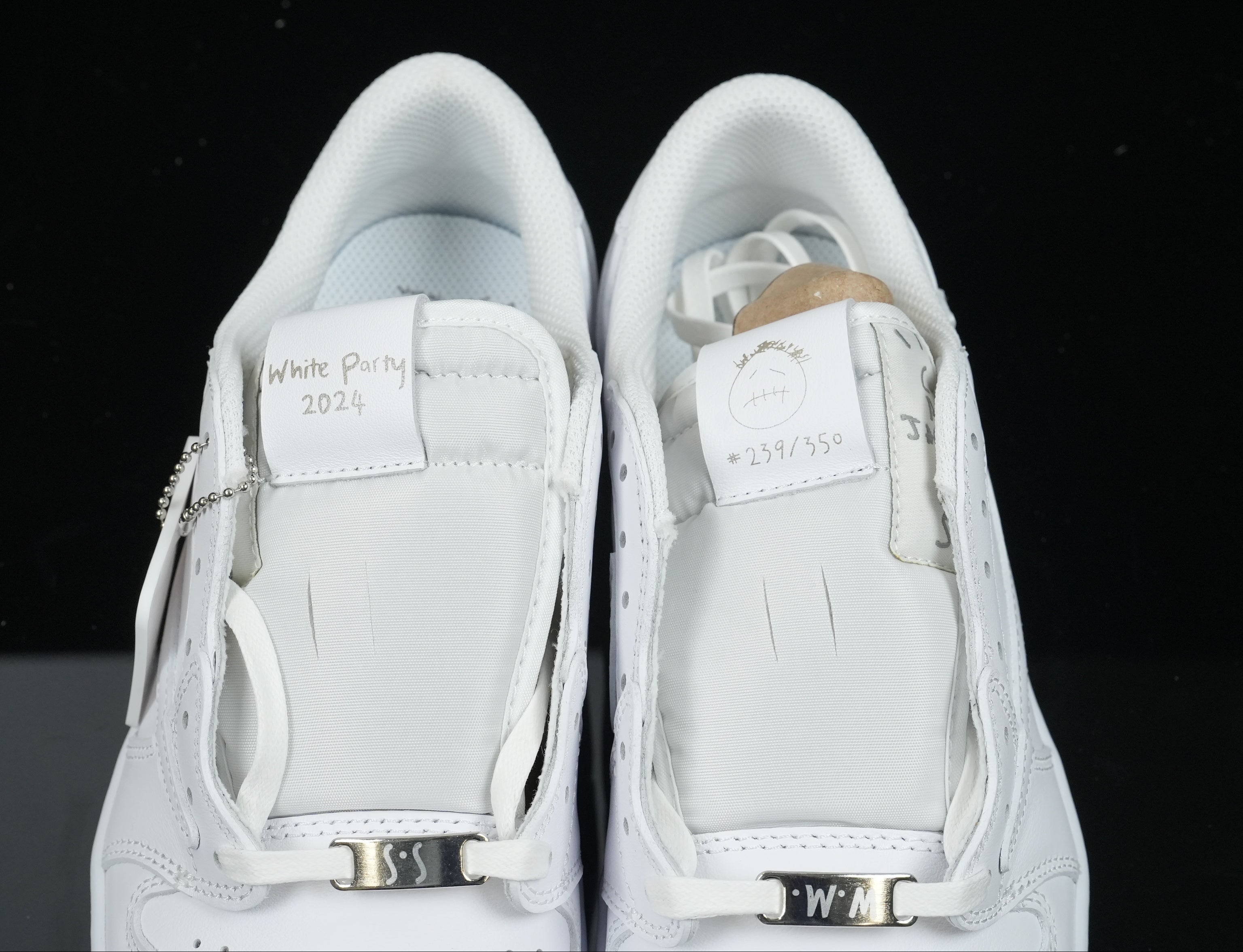 Jordan 1 Low Design‑Inspired “White Party 2024” — Fantasy Build — TS‑JRDNS‑045