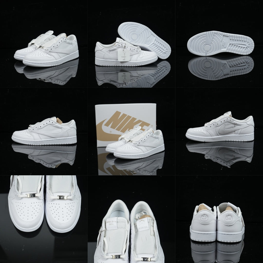 Jordan 1 Low Design‑Inspired “White Party 2024” — Fantasy Build — TS‑JRDNS‑045