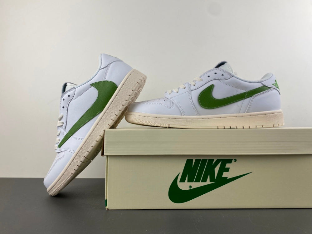 Jordan 1 Low Design-Inspired - "Travis Scott" "Wintergreen" - TS-WINTERGEREEN-064