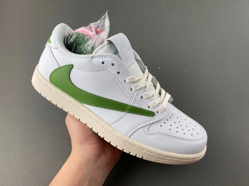 Jordan 1 Low Design-Inspired - "Travis Scott" "Wintergreen" - TS-WINTERGEREEN-064