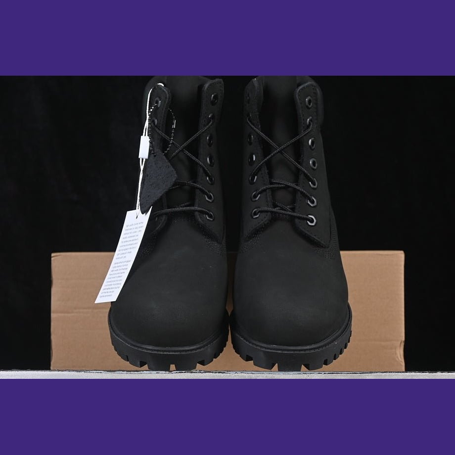 Timberland 6-Inch Design-Inspired - "Classic Black" - TIM-BLK-009 - Sole Revival and Redemption LLC