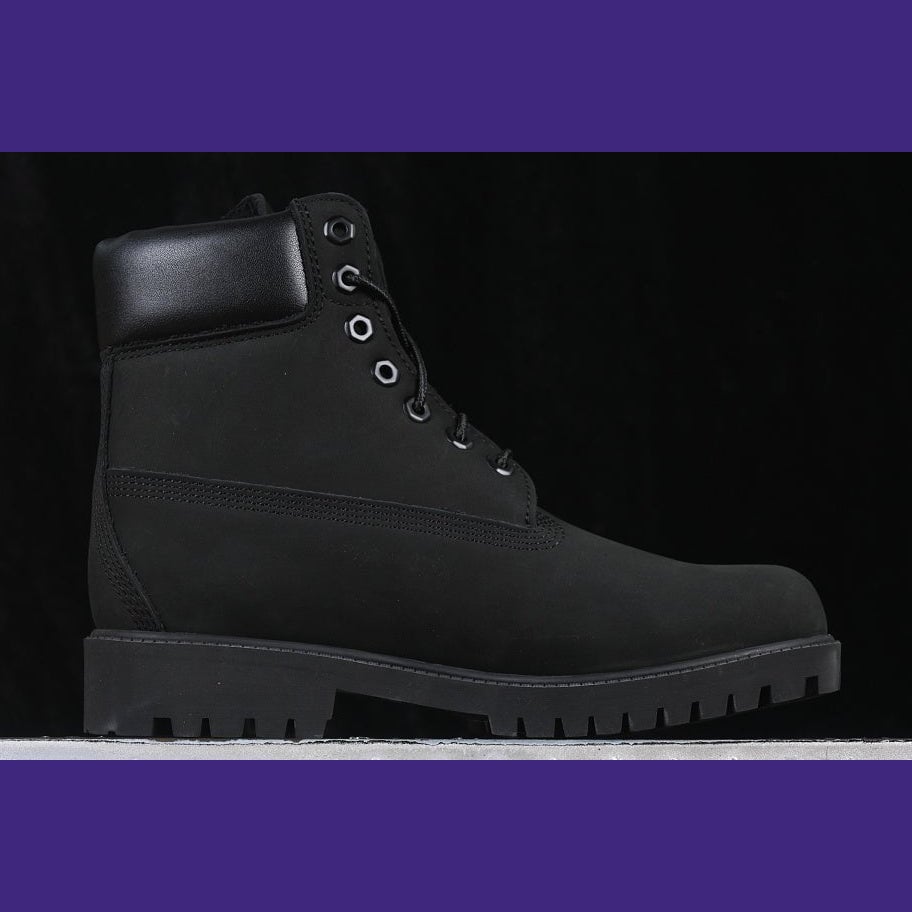 Timberland 6-Inch Design-Inspired - "Classic Black" - TIM-BLK-009 - Sole Revival and Redemption LLC