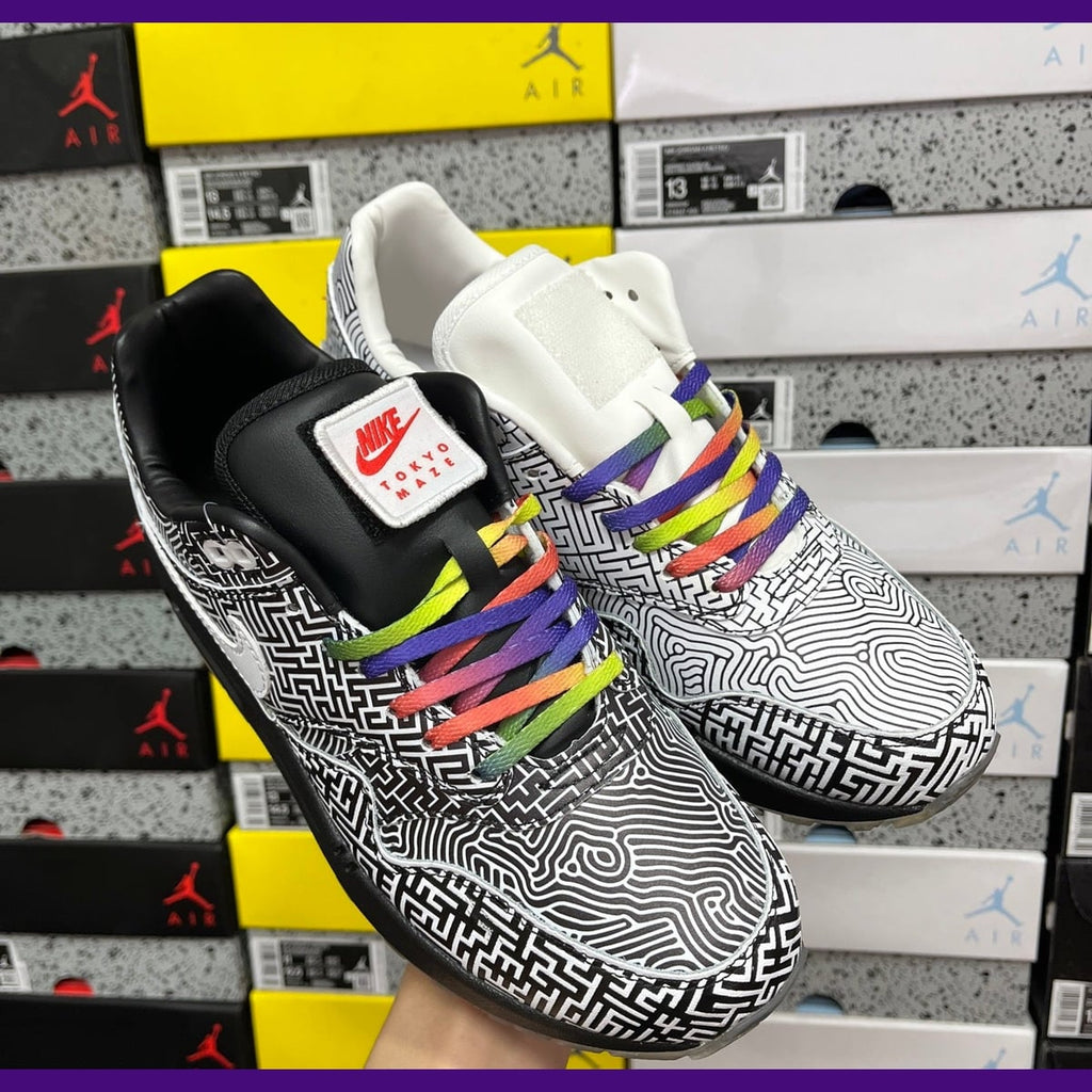 Nike Air Max 1 Design-Inspired - "Tokyo Maze" - AM1-TKYMAZ-026 - Sole Revival and Redemption LLC