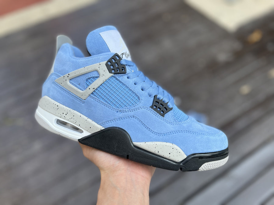435 — Jordan 4 “Carolina” — Design‑Inspired Sneaker (University Blue)
