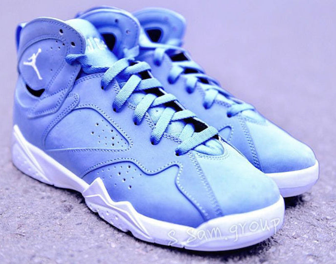 713 — Jordan 7 “UNC PE” — Design‑Inspired