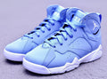 Jordan 7 — Design‑Inspired “UNC PE” Custom – Tribute Build AJ7‑UNCPE‑713