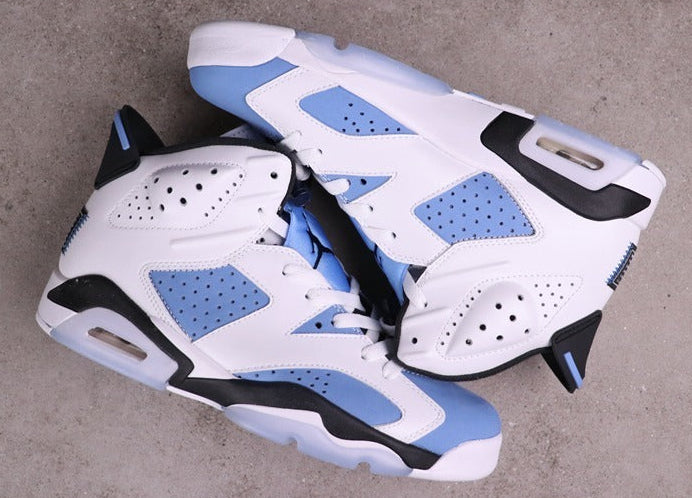 Jordan 6 - Design-Inspired "University Blue" Custom Tribute Build AJ6-UNIVERSITYBLUE-613