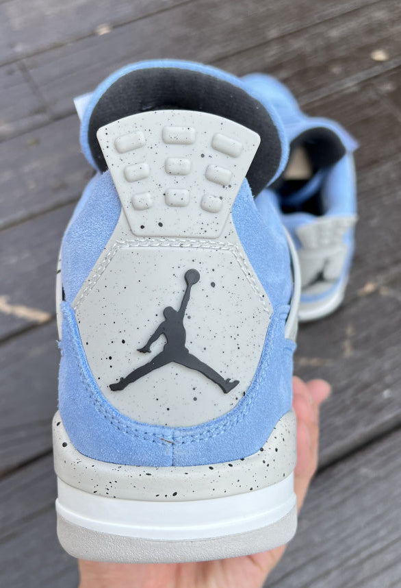Jordan 4 — Design‑Inspired “Carolina” Custom Tribute Build AJ4‑CAROLINA‑435
