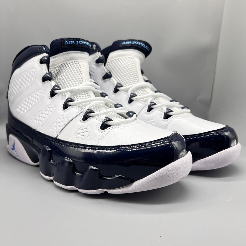 Jordan 9 – Design-Inspired "UNC White" Custom Tribute Build AJ9-UNCWHITE-913