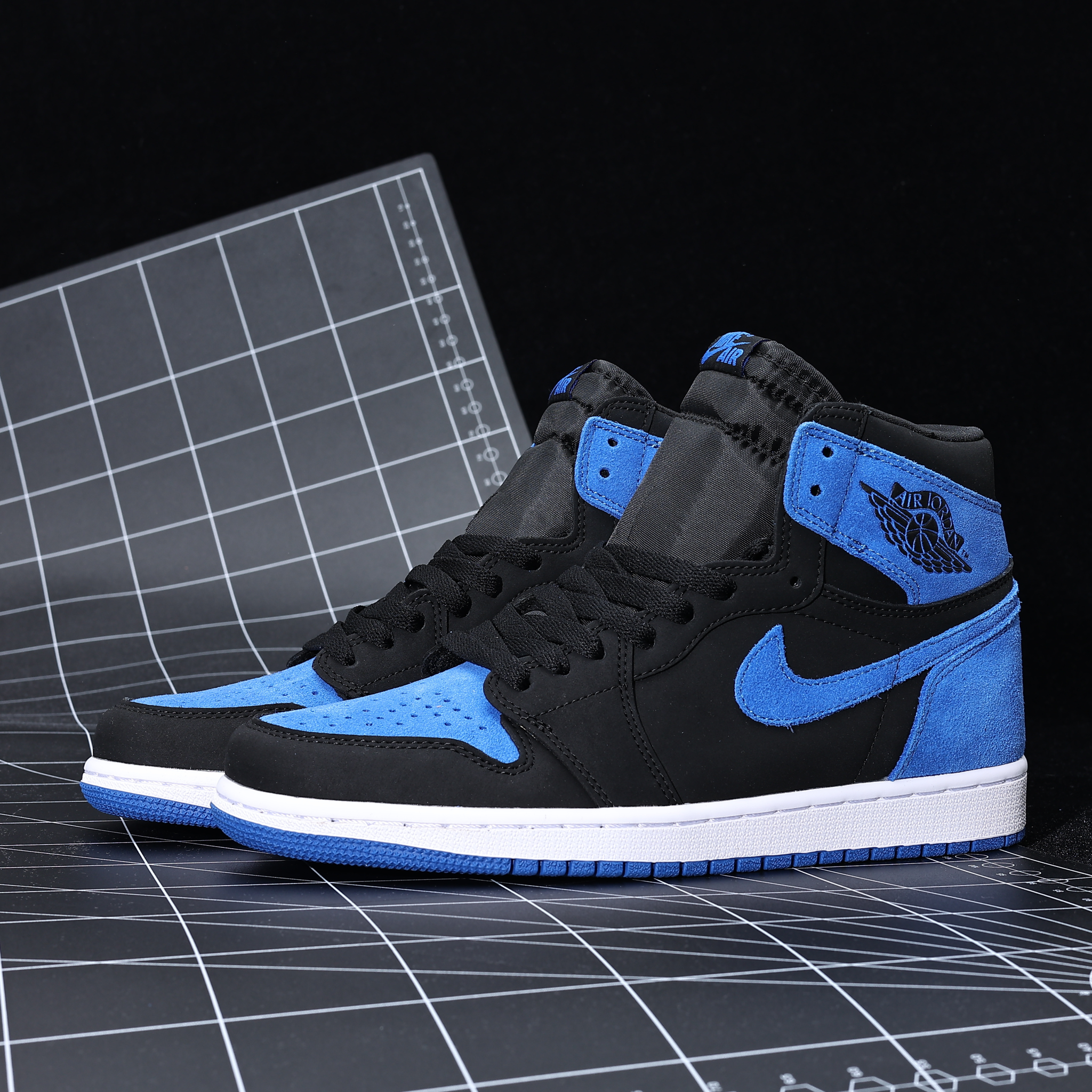 045 — Jordan 1 High “Royal Reimagined” — Design‑Inspired