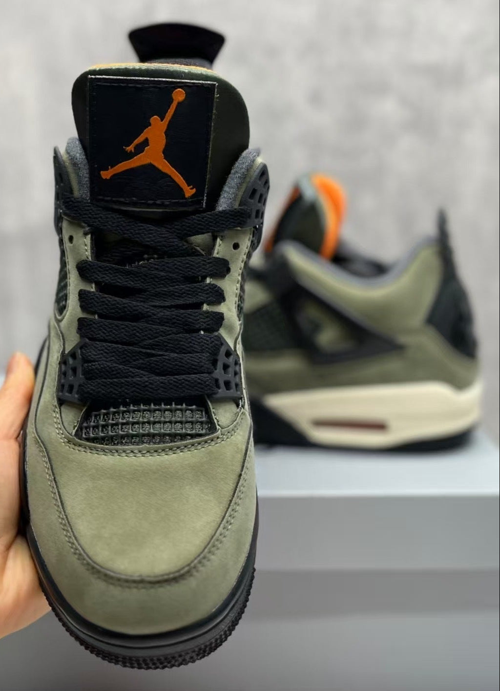 Jordan 4 – Design-Inspired "Undefeated" "2025" Custom Tribute Build AJ4‑UNDFTD2025‑437