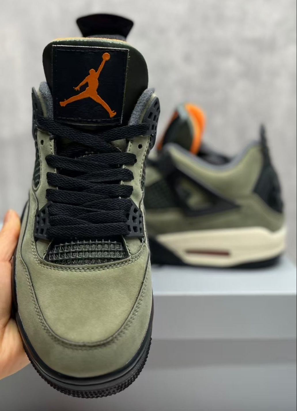 Jordan 4 – Design-Inspired "Undefeated" "2025" Custom Tribute Build AJ4‑UNDFTD2025‑437