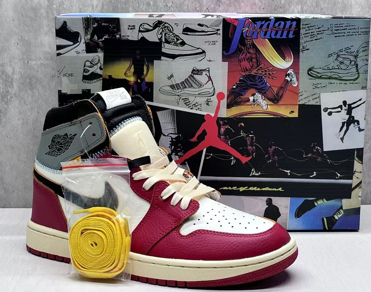 012 — Jordan 1 High “Union Chicago” — Design-Inspired Sneaker