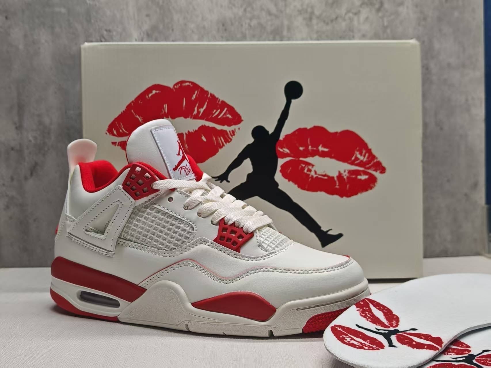 442 — Jordan 4 “Valentine’s Day 2026” — Design‑Inspired Sneaker