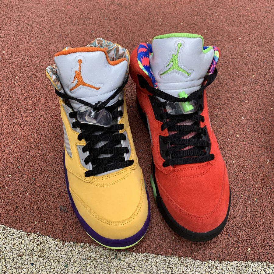 525 — Jordan 5 “What The” — Design‑Inspired Sneaker