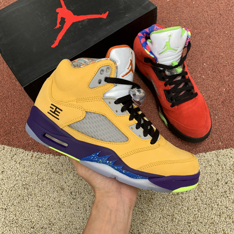 525 — Jordan 5 “What The” — Design‑Inspired Sneaker