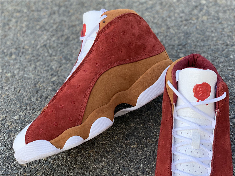 Jordan 13 Design‑Inspired “Dune Red” - Custom Tributes - 1313