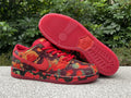 SBDNK‑018 — Nike SB Dunk Low “Poppy Field” — Varsity Red/University Gold — Design‑Inspired