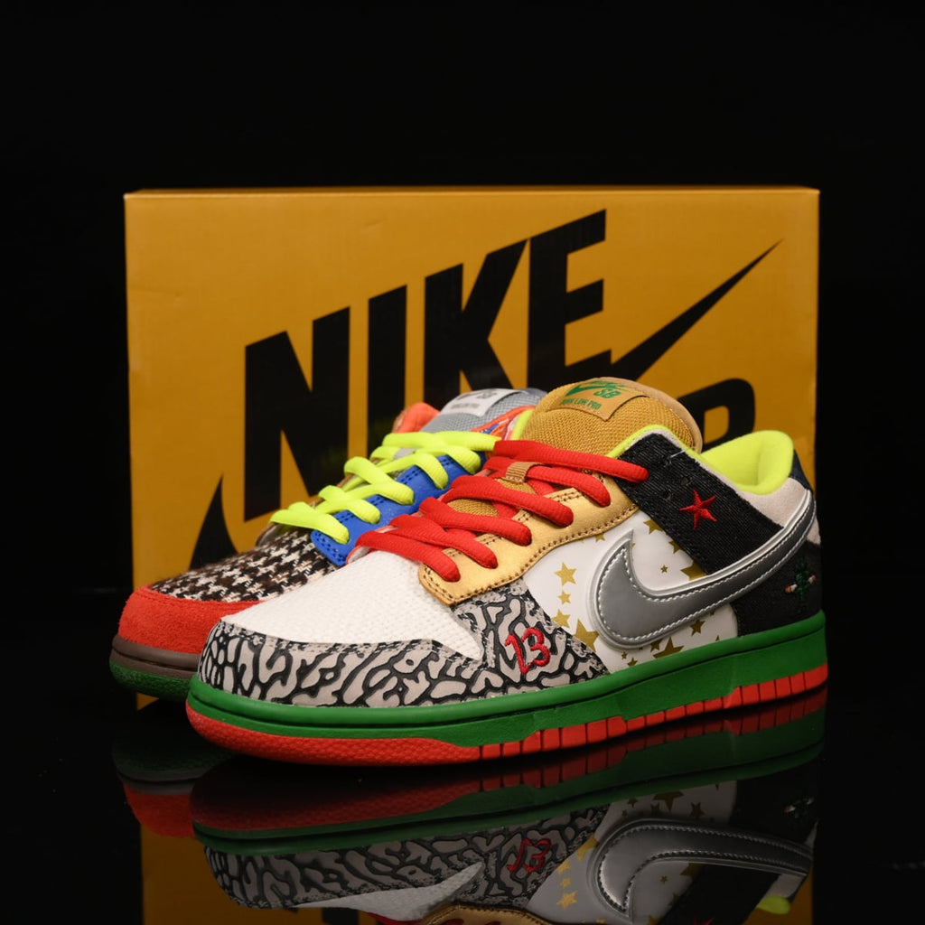 Nike SB Dunk Low – Design-Inspired "What The Dunk" Custom Tribute Build SBDNK-026