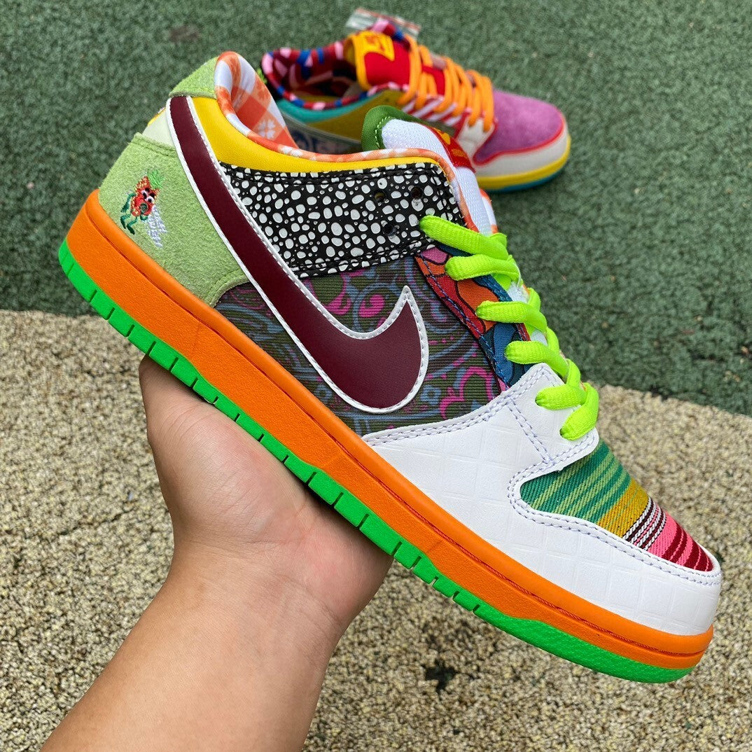 SBDNK‑027 — Nike SB Dunk Low “What The Paul” — Multi‑Color — Design‑Inspired