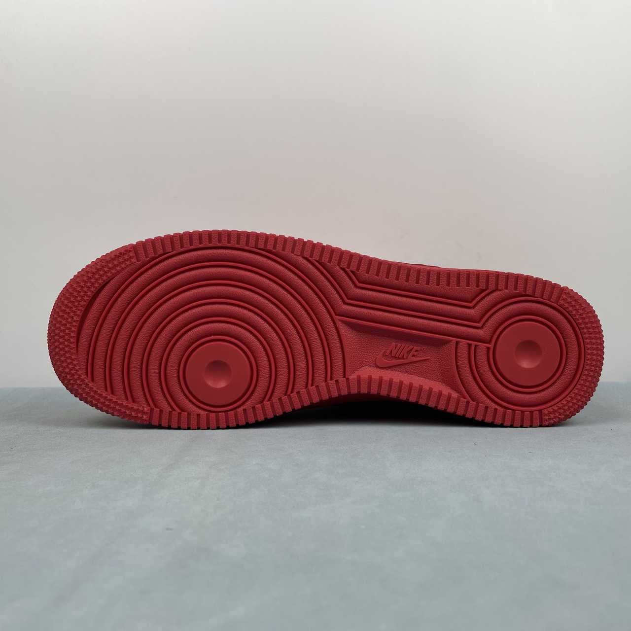 Air Force 1 – Design-Inspired "Red October" Triple Red Custom Tribute Build AF1-028