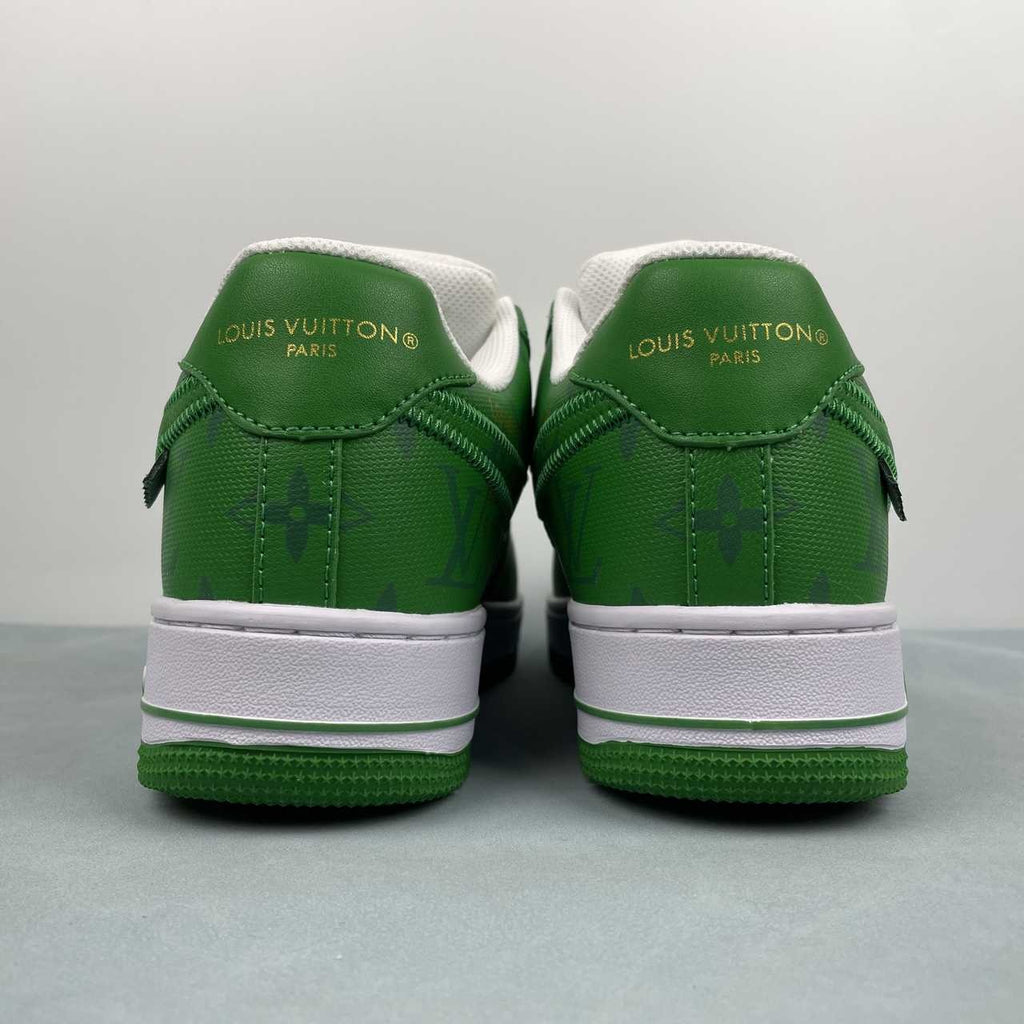Air Force 1 Low – Design-Inspired “Virgil's: Off‑White" Pack - Grey / Yellow / White / Blue Custom Tribute Build AF1-002