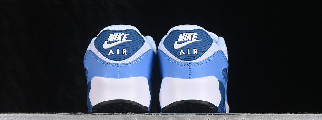 Air Max 90 Design-Inspired - "University Blue" "Blue/White" Custom Tribute - AM90-UNCBLU-010