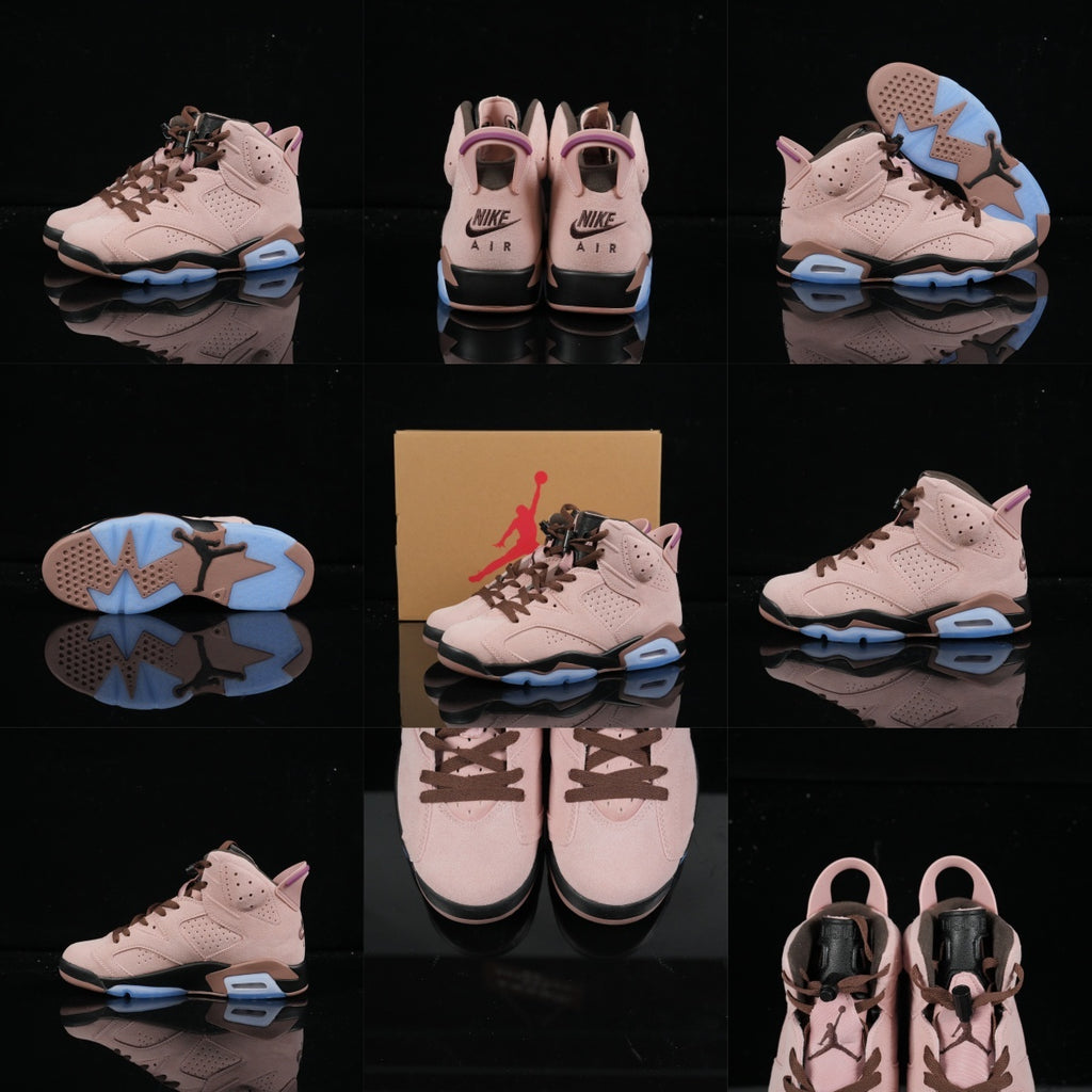 Jordan 6 “A Ma Maniere Mauve Rose” — Design‑Inspired Tribute — 621