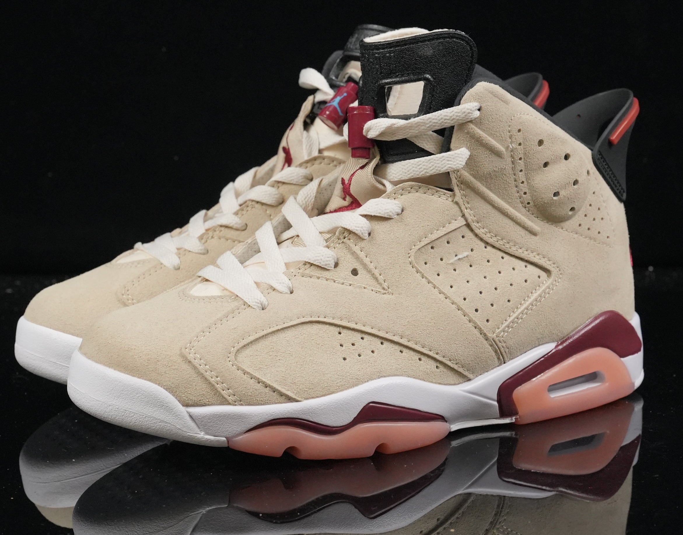 Jordan 6 “A Ma Maniere Burgundy Crush” — Design‑Inspired Tribute — 619