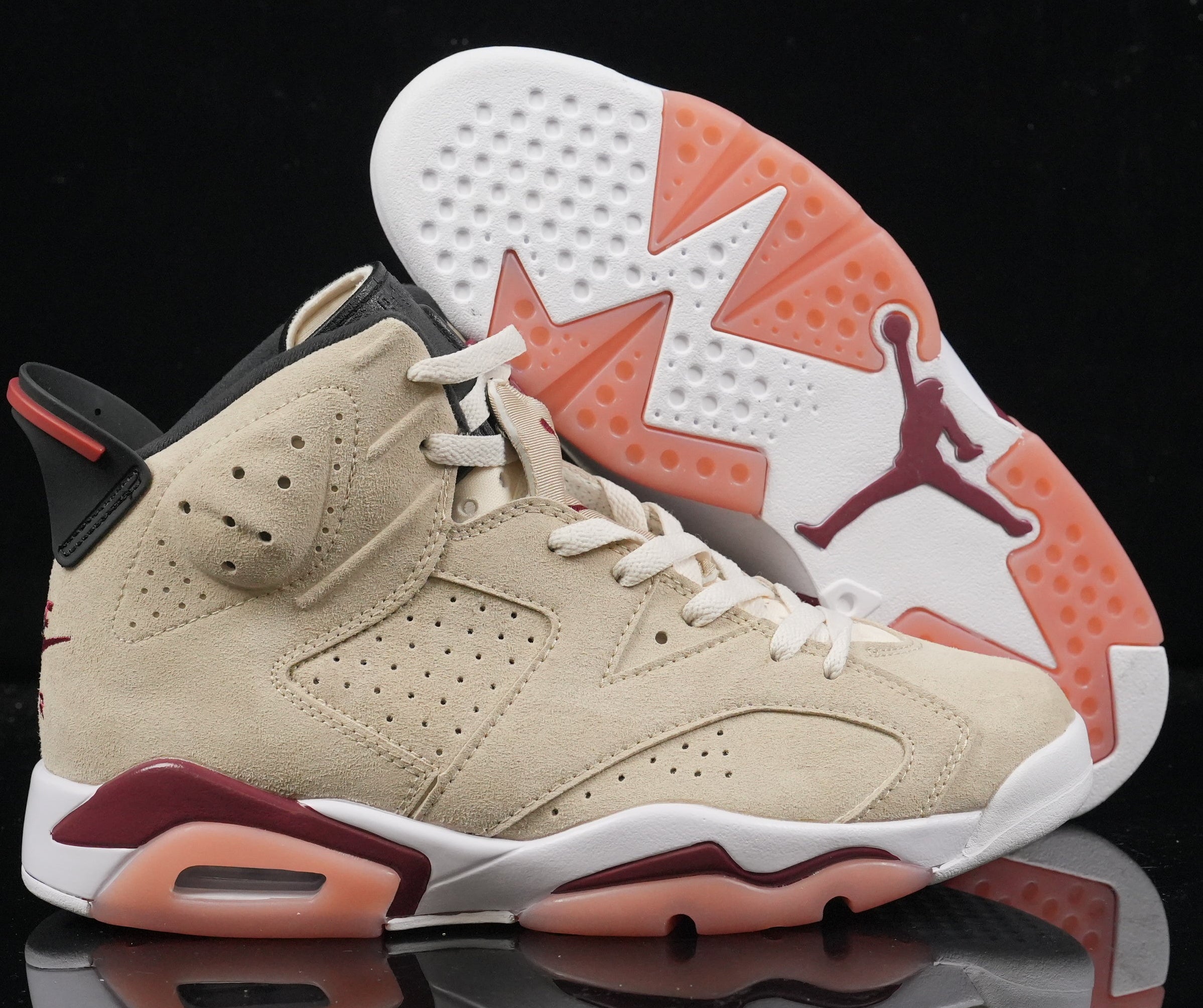 Jordan 6 “A Ma Maniere Burgundy Crush” — Design‑Inspired Tribute — 619