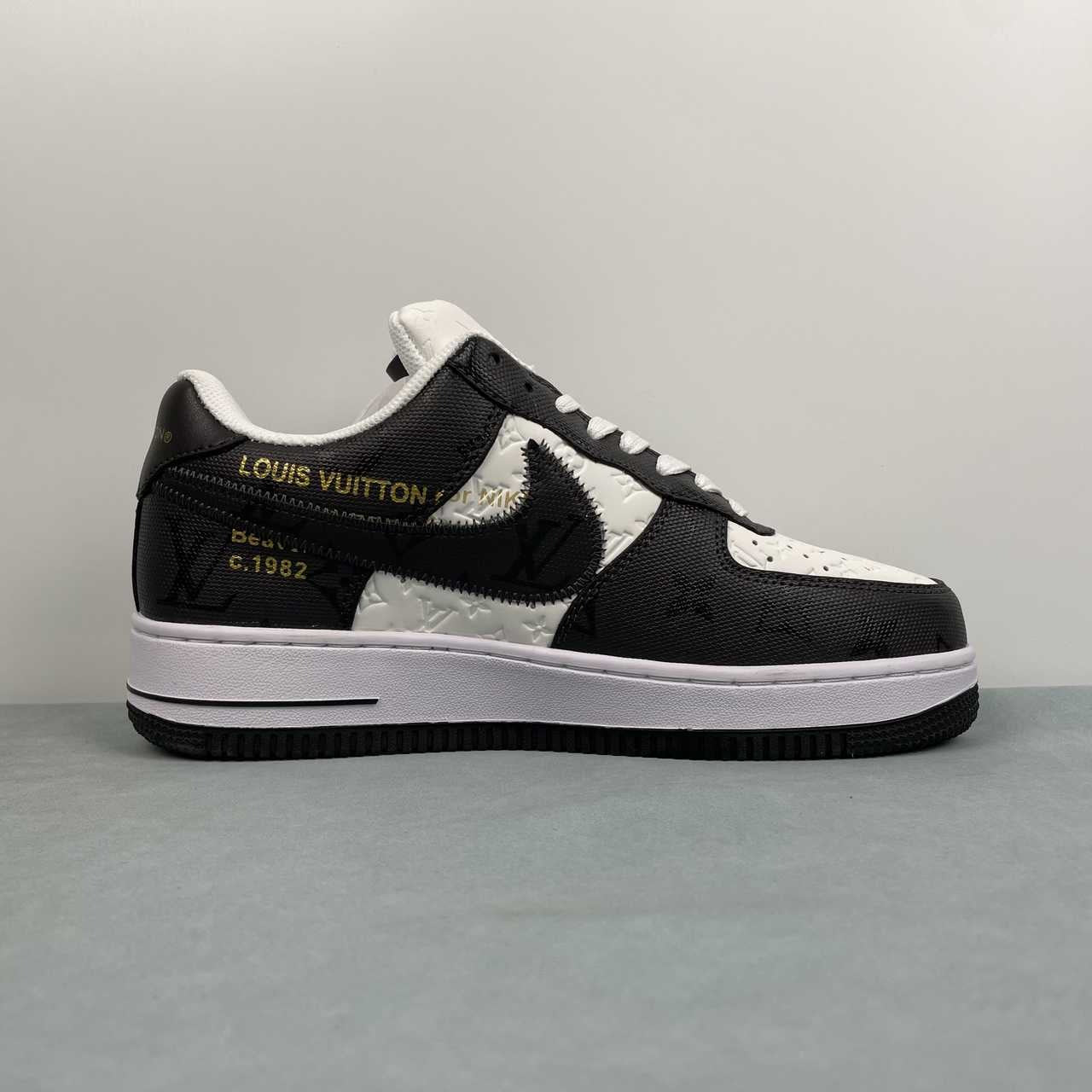 Air Force 1 Low – Design-Inspired “Virgil's: Off‑White" Pack - Grey / Yellow / White / Blue Custom Tribute Build AF1-002