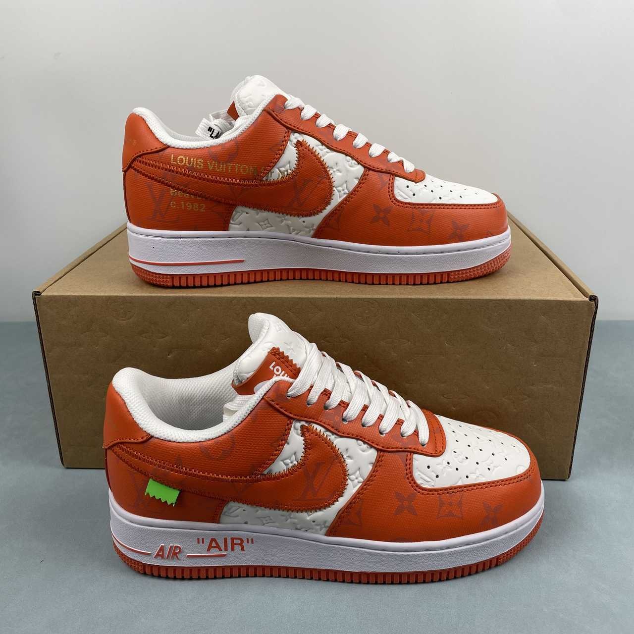 Air Force 1 Low – Design-Inspired “Virgil's: Off‑White" Pack - Grey / Yellow / White / Blue Custom Tribute Build AF1-002
