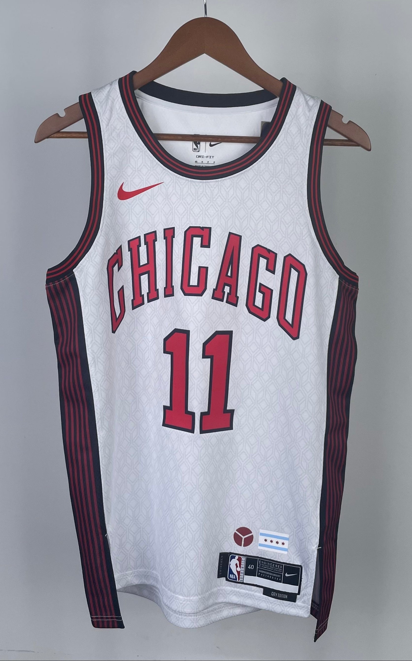Chicago Bulls — DeMar DeRozan #11 City Edition Jersey (White)