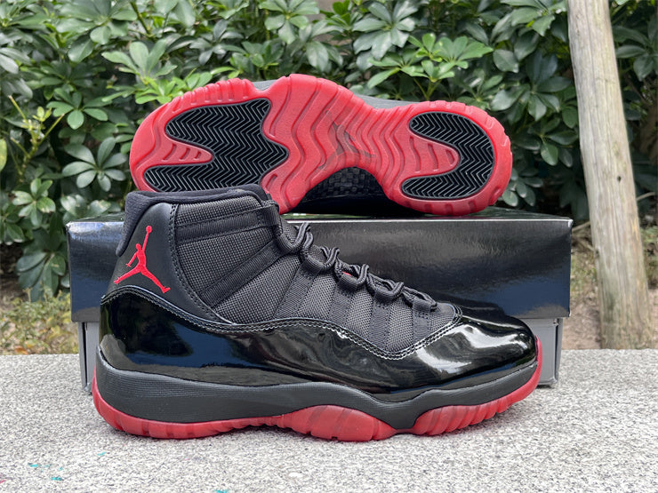 Jordan 11 - Design-Inspired "Bred" Custom Tribute - AJ11-BRED-1135