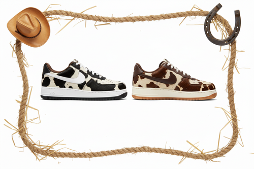 AF1 Cow Print – Rodeo Frame Accents