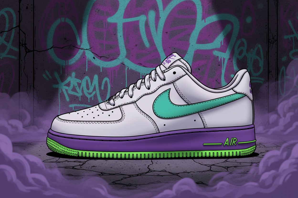 Air Force 1 Design Inspired Tributes sneaker