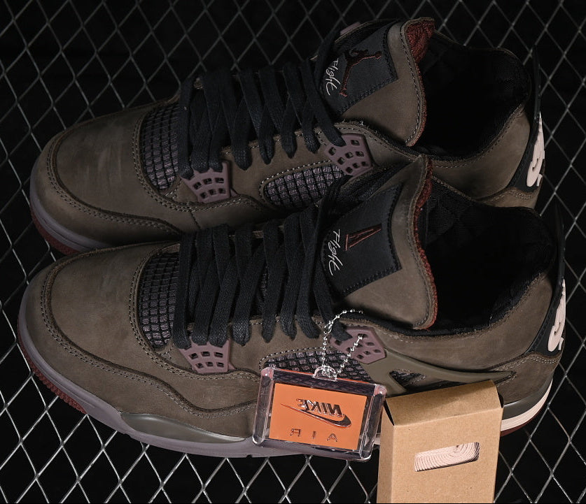 448 — Jordan 4 x A Ma Maniére “Dark Mocha” — Tribute Customs