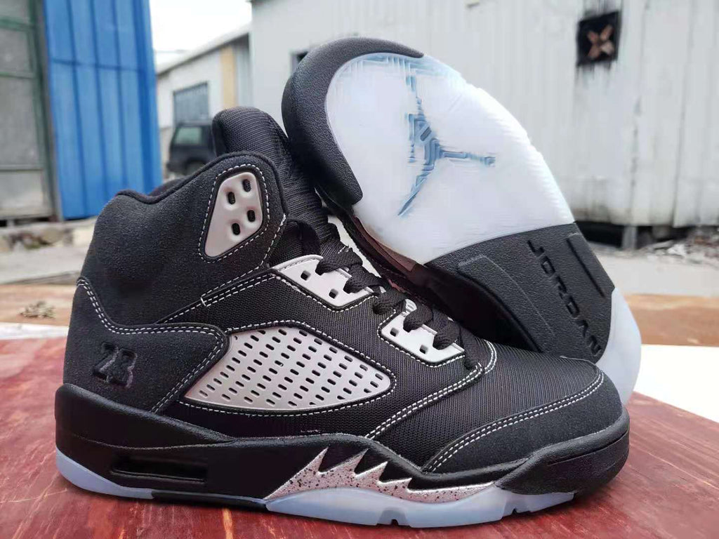 Jordan 5 Design Inspired “Anthracite” — Tribute Build — AJ5‑ANTHRC‑529