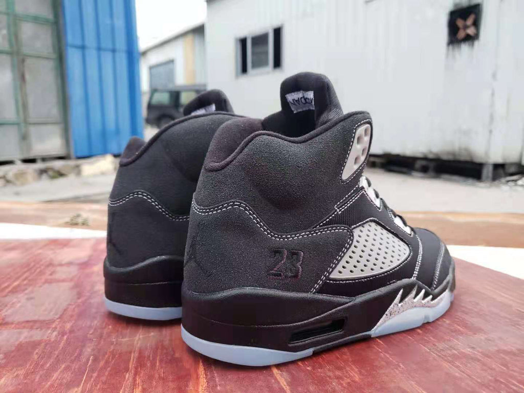 Jordan 5 Design Inspired “Anthracite” — Tribute Build — AJ5‑ANTHRC‑529