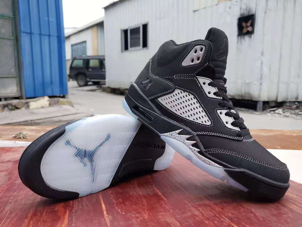 Jordan 5 Design Inspired “Anthracite” — Tribute Build — AJ5‑ANTHRC‑529