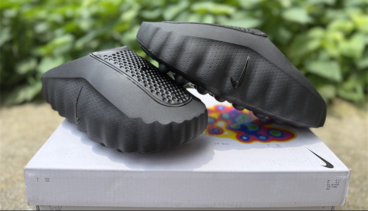 Nike Mind 001 Slides — Design-Inspired Footwear: Anthracite " Darth Vaders"
