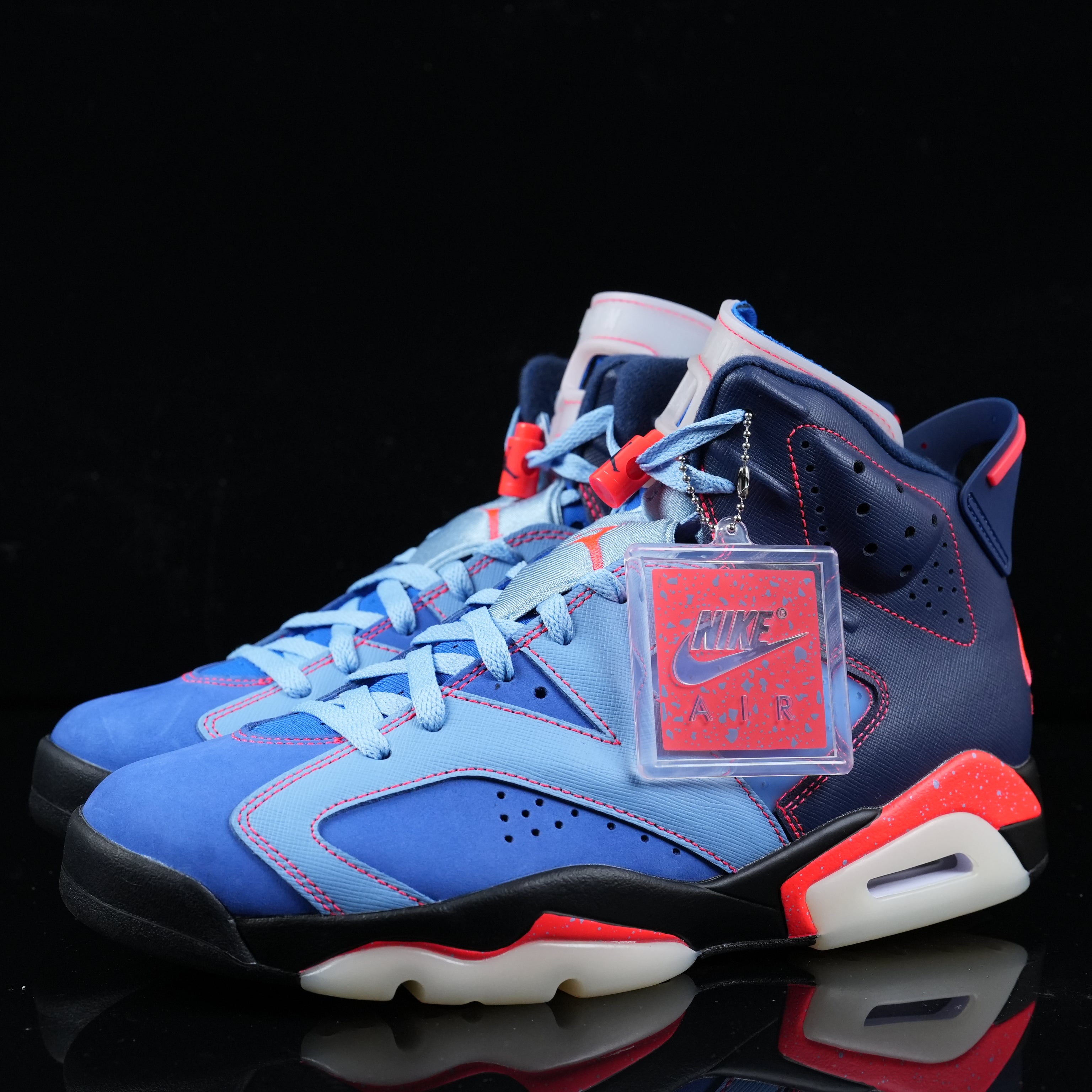 Jordan 6 – Design‑Inspired "Awake NY Blue" Custom Tribute Build AJ6‑AWAKEBLUE‑622