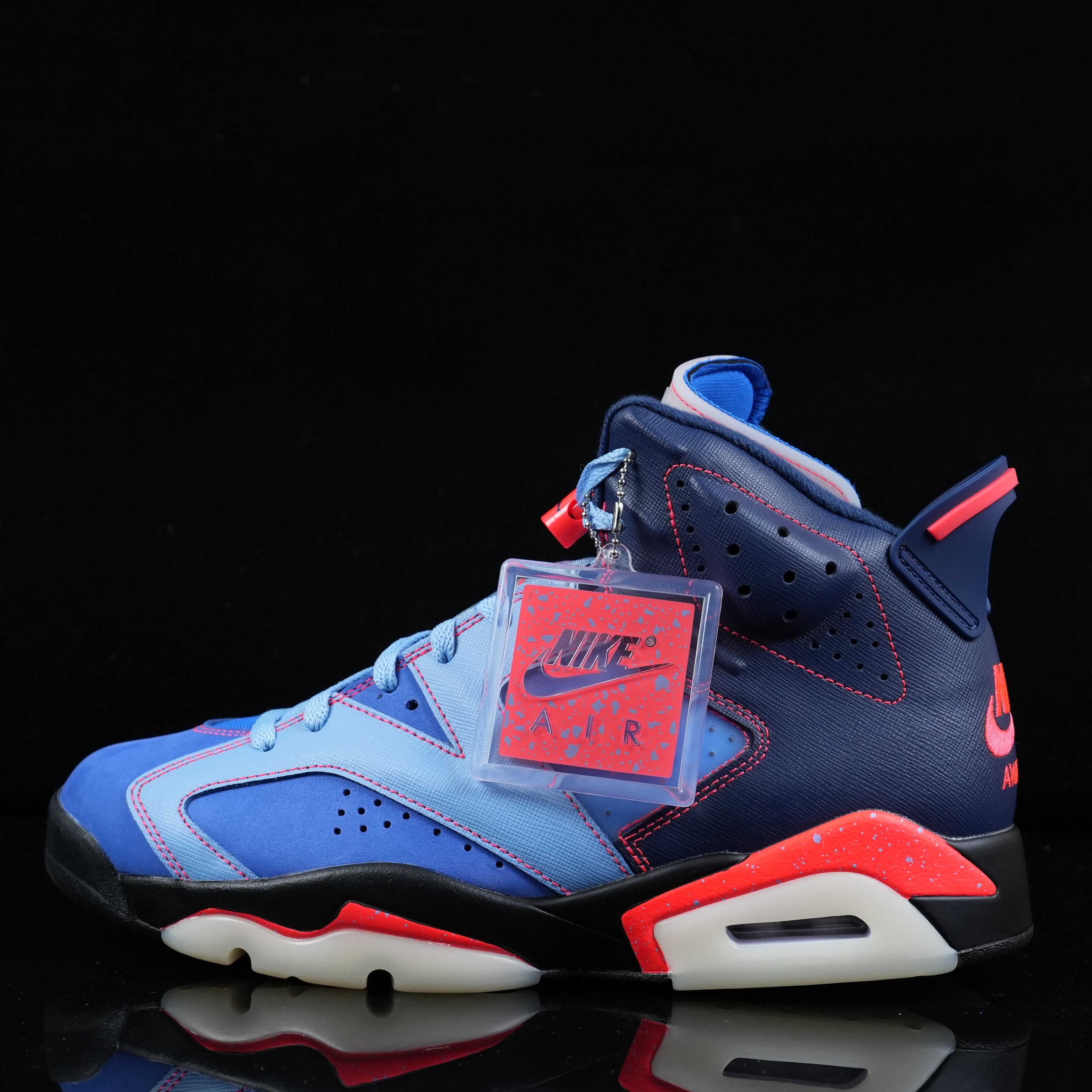 Jordan 6 – Design‑Inspired "Awake NY Blue" Custom Tribute Build AJ6‑AWAKEBLUE‑622